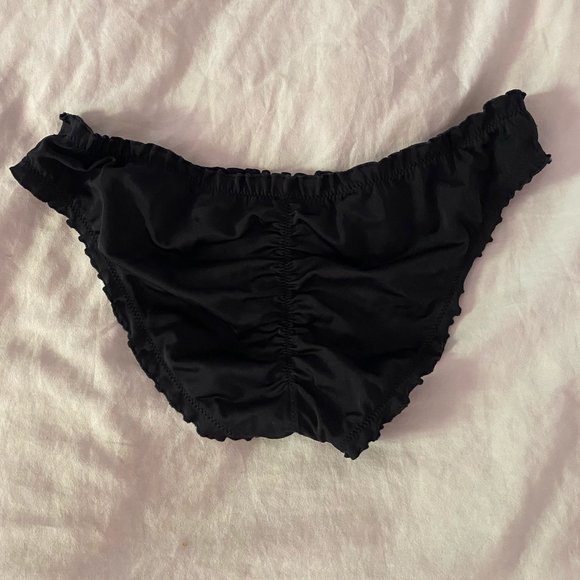 Victoria's Secret black bikini bottoms - Picture 1 of 3
